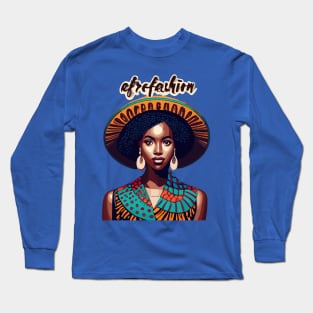 Afro Fashion Long Sleeve T-Shirt